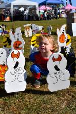 JP Dillman of Milford among figures at the Haunted Harvest Food Truck Festival on Sunday, Oct. 20 at the Sussex County Fairgrounds in Augusta.