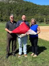 L-R: Marvin Eversdyke, director of Support Services; Dr. Jayson Pope, assistant to the superintendent; and Ryan Jahn.