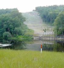 Jeff Tittel, director of the New Jersey Sierra Club, said the Tennessee Gas Company’s 300-line project completed in 2011 destroyed Lake Lookover in West Milford (pictured).