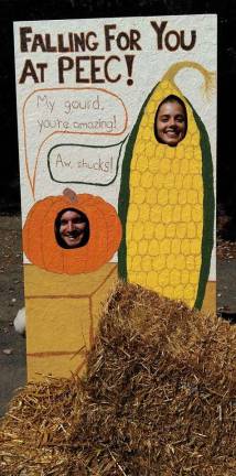 Lea Della Vecchia and James Maloney at last year's Harvest Festival at the Pocono Environmental Education Center (Facebook photo)