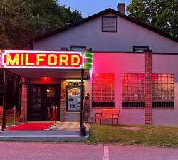 The Milford Theater hosts the Black Bear Film Festival each year.