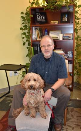 Animal assisted therapy at Honesdale Behavioral Health