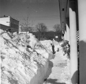 $!The big snow storm of 1950, Milford.