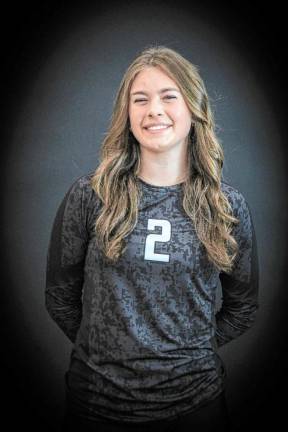 DV girls’ varsity volleyball team captain Lauren Donnelly.