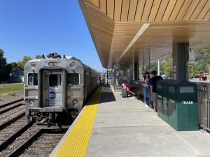 The Port Jervis station.