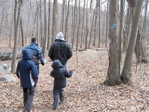 A marked trail on Sparta Mountain (File photo by Madhuri Mure)