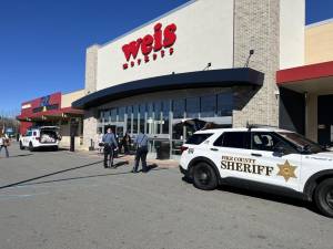 Pike County sheriff’s deputies were at several area grocery stores on Nov. 9 to collect goods for area food pantries.