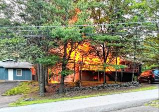 The May 31 structure fire on Wild Acres Drive.