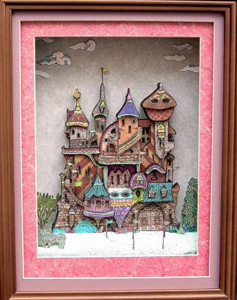 ”Fantasy Castle,” by Chris Hobbs.