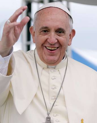 Pope Francis (Wikipedia photo by HYPERLINK &quot;https://commons.wikimedia.org/wiki/User:Stemoc&quot;Stemoc)
