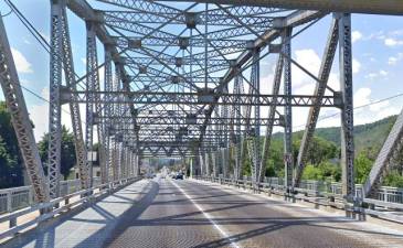 The bridge from Port Jervis to Matamoras.