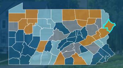 PennDOT’s map of counties with projects included in the Statewide Transportation Improvement Program.