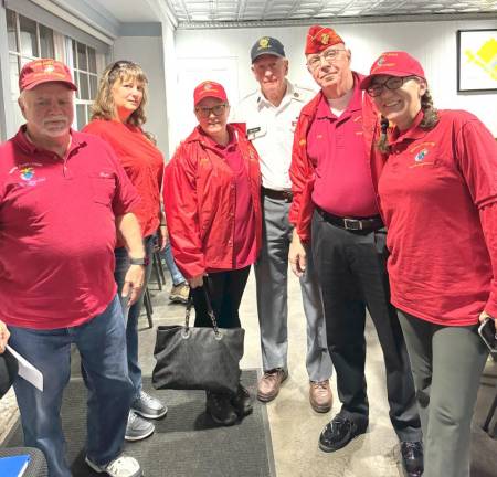 The Borough will be holding two events for veterans in November. Several veterans and advocates came to the council meeting (L-R): Ralph deRosa, Erica Brennan, Kim Nehring, Jim Mulligan, Don “Gunny” Knight, and Stacy Zamborsky.