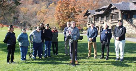 斯科菲斯宣布为所有纽约退伍军人和金星家庭提供免费州立公园通行权