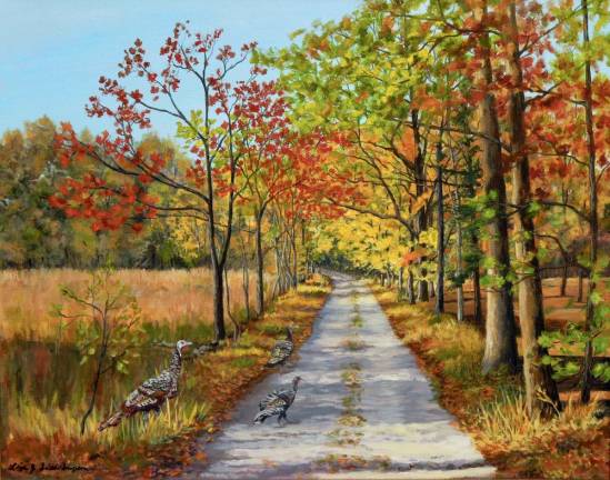 ”Autumn Mood,” by Liza J. Smith-Simpson.