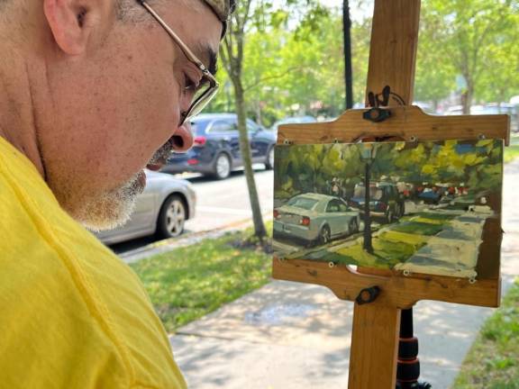 Artist Jay Brooks finds the beauty in parked cars.