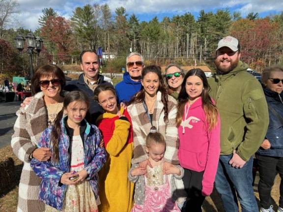 The Babizc and Haney families did the whole fair together.