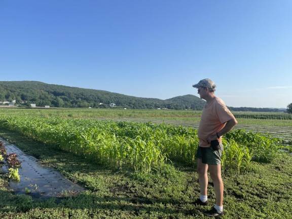 <b>Farmer Chris Pawlski will be inviting attendees to his Goshen, NY garden in the historic black dirt region this Sunday at the Kitchen Garden Tour.</b>