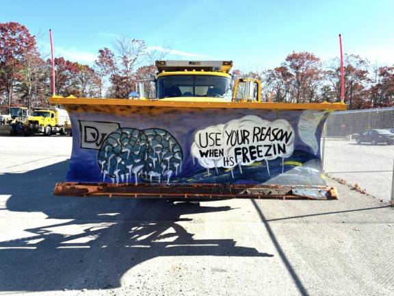 Delaware Valley School District’s “Paint the Plow” submission.