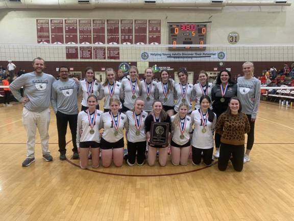 Delaware Valley girls’ volleyball team.