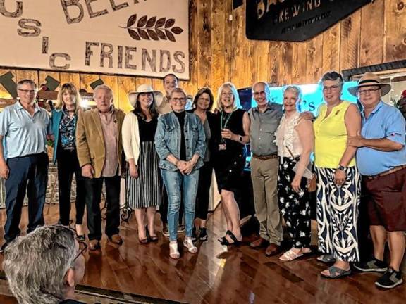 L-R: members Doug Luhrs, Kelly Gaughan, Allan Schatz, Candace Mahala, Shaun Burger, Monica Schatz, Penny Luhrs, Karen Loeschorn, John Messer, Christine Kerstetter, Arlene Quirk, and Dean Quirk.