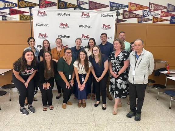 New teachers and staff get ready for the 2023-24 school year at Port Jervis.