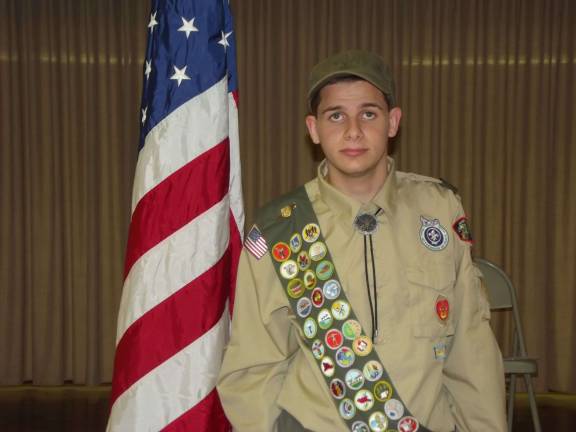John Tomik achieves highest rank in Scouting
