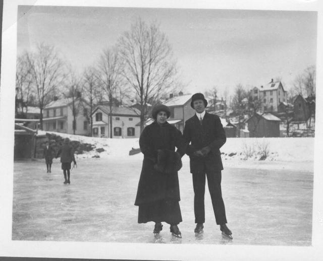 $!Sawkill Creek off of Sawkill Ave./Water Street, circa 1910.