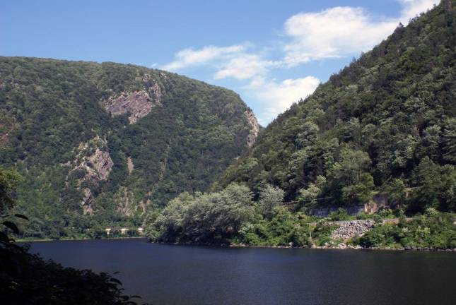 The Delaware Water Gap.