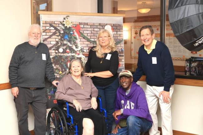 L-R: Photographer Jeffrey Sidle and Ingrid Frederico with photographers Bonnie McCaffery, Teddy Wilson, and David Richard. Not pictured: club member Rick Nichols.