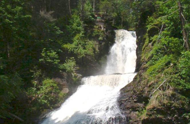 Dingman Falls.