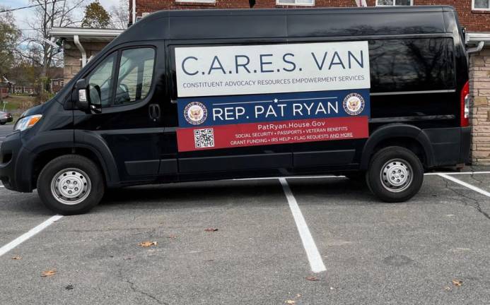 Rep. Ryan’s ‘C.A.R.E.S.’ van.