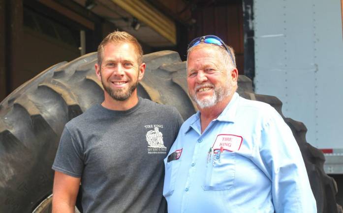 Daniel and Charlie Kuperus of Tire King in Sussex, N.J.