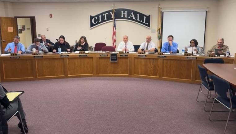 The Port Jervis Common Council meeting held Nov. 12.