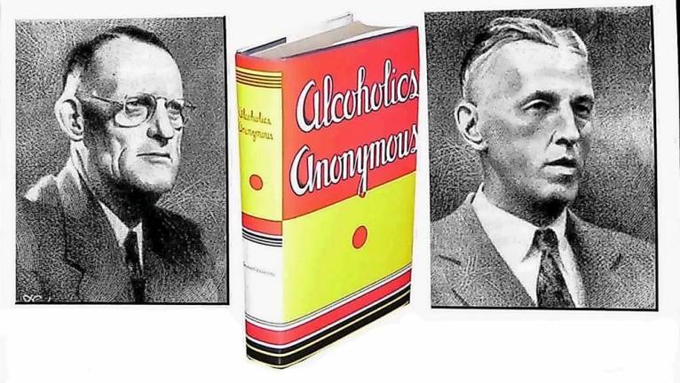 Dr. Robert H. Smith (left), 1879-1965, and Bill Wilson, 1895-1971, are the co-founders of AA