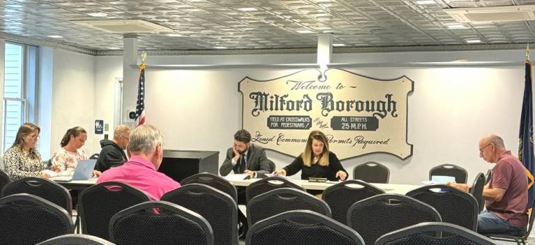 The Milford Borough Planning Commission discussed the plan at its Sept. 30 meeting.