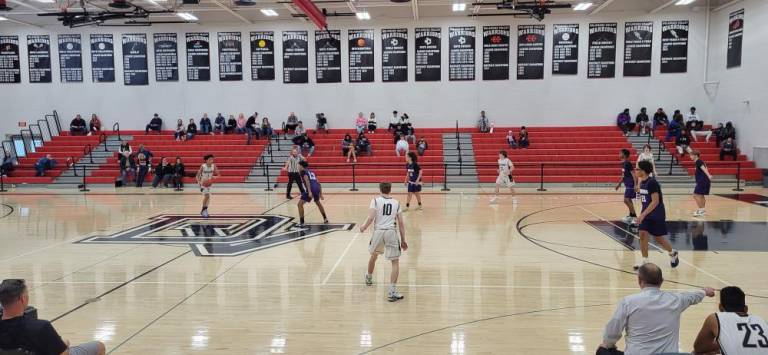 Delaware Valley freshmen boys’ basketball team.