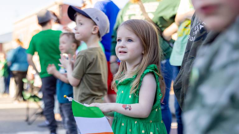 A scene from last year’s St. Patrick’s Day Parade.