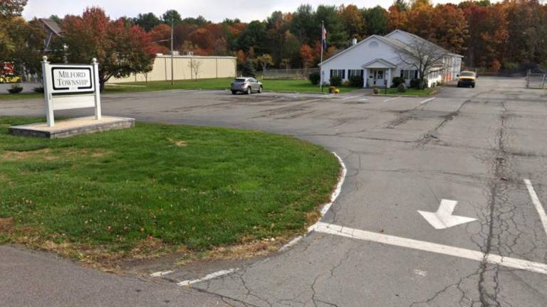 Milford Township government building on Route 209.